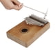 thumbnail image 2 of Portátil 17 Teclas Kalimba Mbira Pocket Thumb Piano Caoba Sólida, 2 of 8