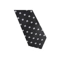 thumbnail image 2 of George Men's Floral Medallion Black Slim Necktie, 2 of 5
