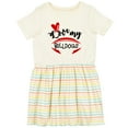 thumbnail image 3 of Inktastic Love My Bulldogs Football Girls Toddler Dress, 3 of 5