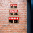 thumbnail image 2 of Classic Framed Plus Stress Free Zone Wall or Door Sign | Funny Home Decor - Large, 2 of 9