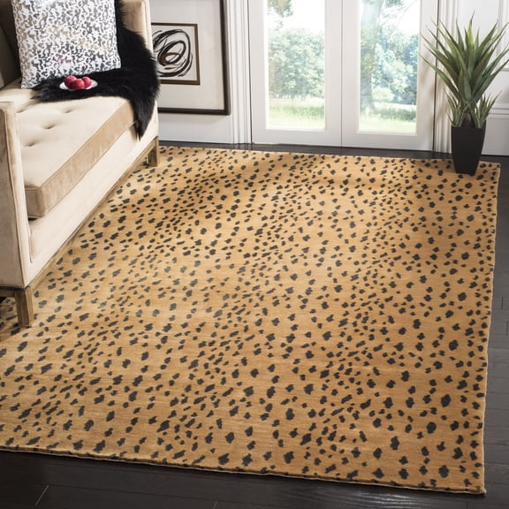 Safavieh Tibetan Constantine Animal Area Rug, Brown, 6' x 9'