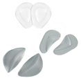 thumbnail image 2 of QualitChoice 5 Pcs Coussinet d'Avant-pied Portable Réutilisable Lavable Flexible Marche Course Talons Hauts Semelle de Chaussure de Rechange 8.7x4.7cm, 2 of 6