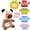 zst-xm, variant on Dress-Up Capybara Plush Toy, 10.2 in Capybara Stuffed Animal with 8/9/10 Clothes & Accessories , Soft Plushie Gift for Kids