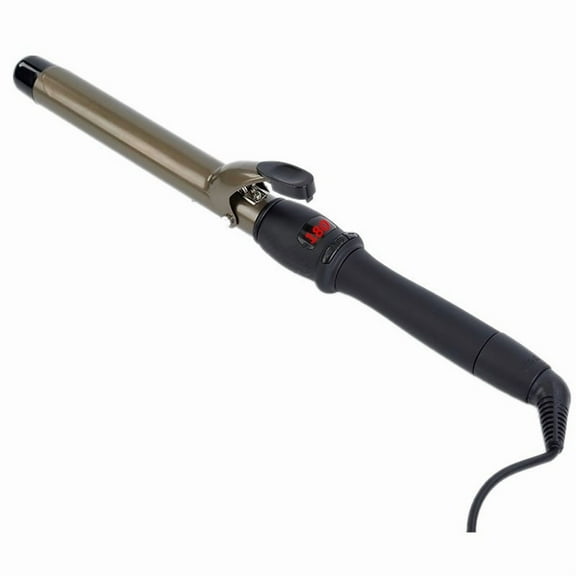 LCD Ceramic Hair Curling Wand - Professional Salon Curling Iron for Beach Waves & Curls, Easy Use for Beginners, Korean Style Big Waves