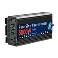 thumbnail image 2 of 4000W 5000W Inverter 12V/24V 220 Pure Sine Wave Inverter DC To AC Solar Car Inverter ,Advanced Charging Protection Design, 2 of 2