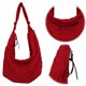 thumbnail image 4 of Bolso Mano Hugtrwg Hombro Plisado Diario Color Sólido Mujer, 4 of 9