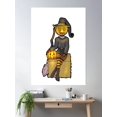 thumbnail image 2 of Pumpkin Witch Poster Wall Art, Modern Wall Decor For Living Room Bedroom, 8x12 UNFRAMED, 2 of 3