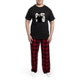 thumbnail image 5 of CafePress - Graduate Receiving Diploma Graduation Pajamas - Men's Dark Loose Fit Cotton Pajama Set, 5 of 7