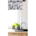 thumbnail image 3 of Ambesonne Floral Window Valance, Abstract Colored Design Art, 54" X 12", Blue Violet and Grey, 3 of 3