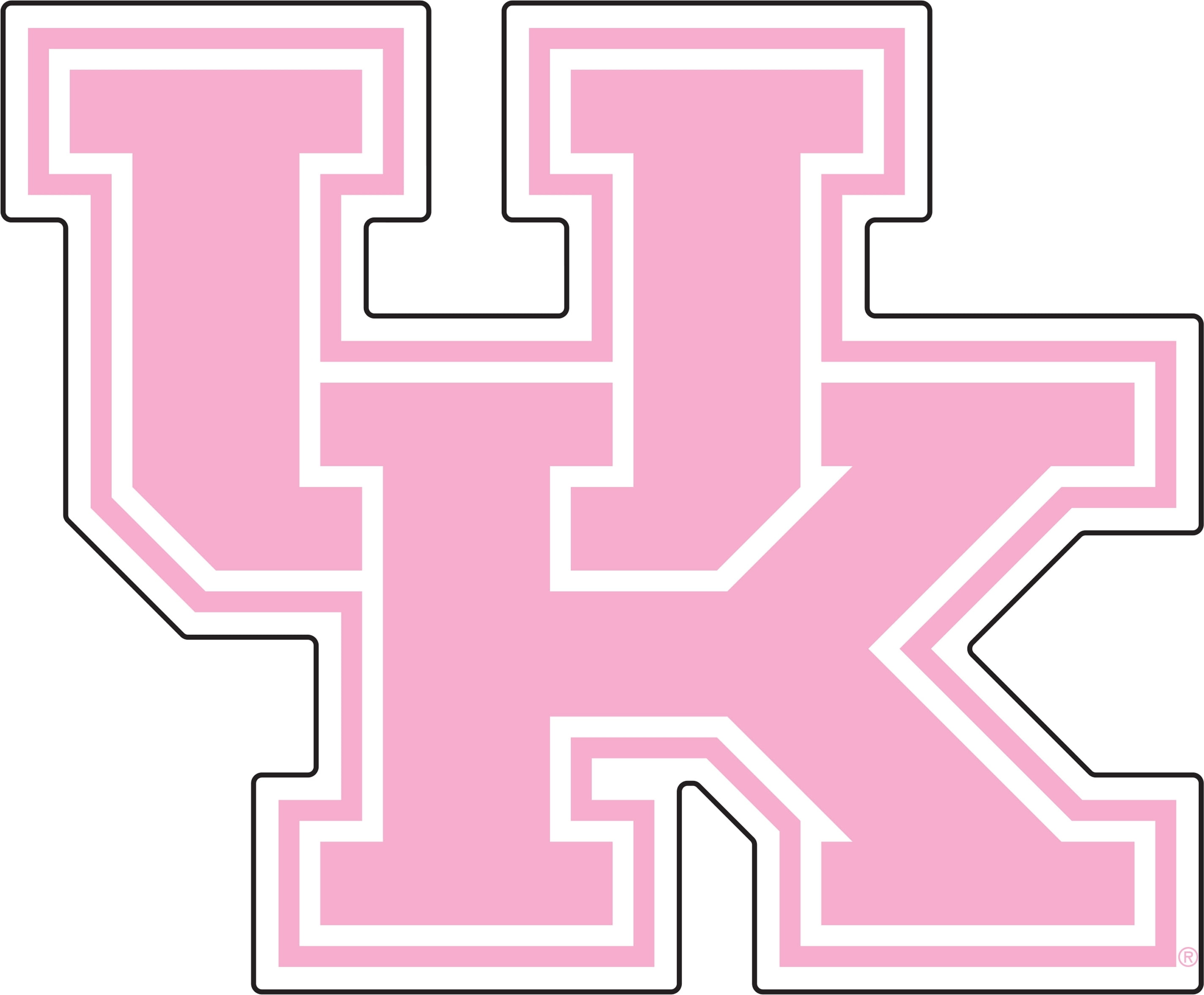 REFLECTIVE Kentucky Wildcats fire helmet decal sticker up to 12 inches 