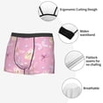 thumbnail image 3 of Pofeuu Butterfly 1 Print Men’s Boxer Briefs, Moisture-Wicking Underwear, Regular,Trunk-XX-Large, 3 of 5