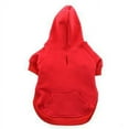 thumbnail image 6 of Doggie Design Sport Hoodie Flex-Fit Embroidered Fleece Lined Sweatshirt Red / 4XL, 6 of 7