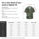 thumbnail image 5 of Fotbe Jungle Green Camo USA Flag Camisa Estampada de Manga Corta para Hombre, Casual de Verano, Estilo Playero, Sin Arrugas-X-Large, 5 of 5
