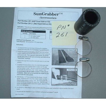 UPC 603570002612 product image for Sungrabber Add-On Kit For Above Ground Swimming Pool Solar Heating Panels | upcitemdb.com