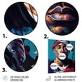 thumbnail image 3 of Designart "Tupac King of Rap (Celebrity) II" Celebrity Metal Art Living Room, 3 of 5