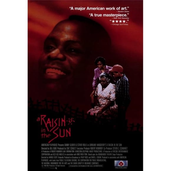 Pop Culture Graphics MOVAF5399 A Raisin in The Sun Movie Poster Print, 27 x 40