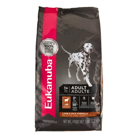 Eukanuba Lamb & Rice Adult Dry Dog Food, 5 Lb - Walmart.com