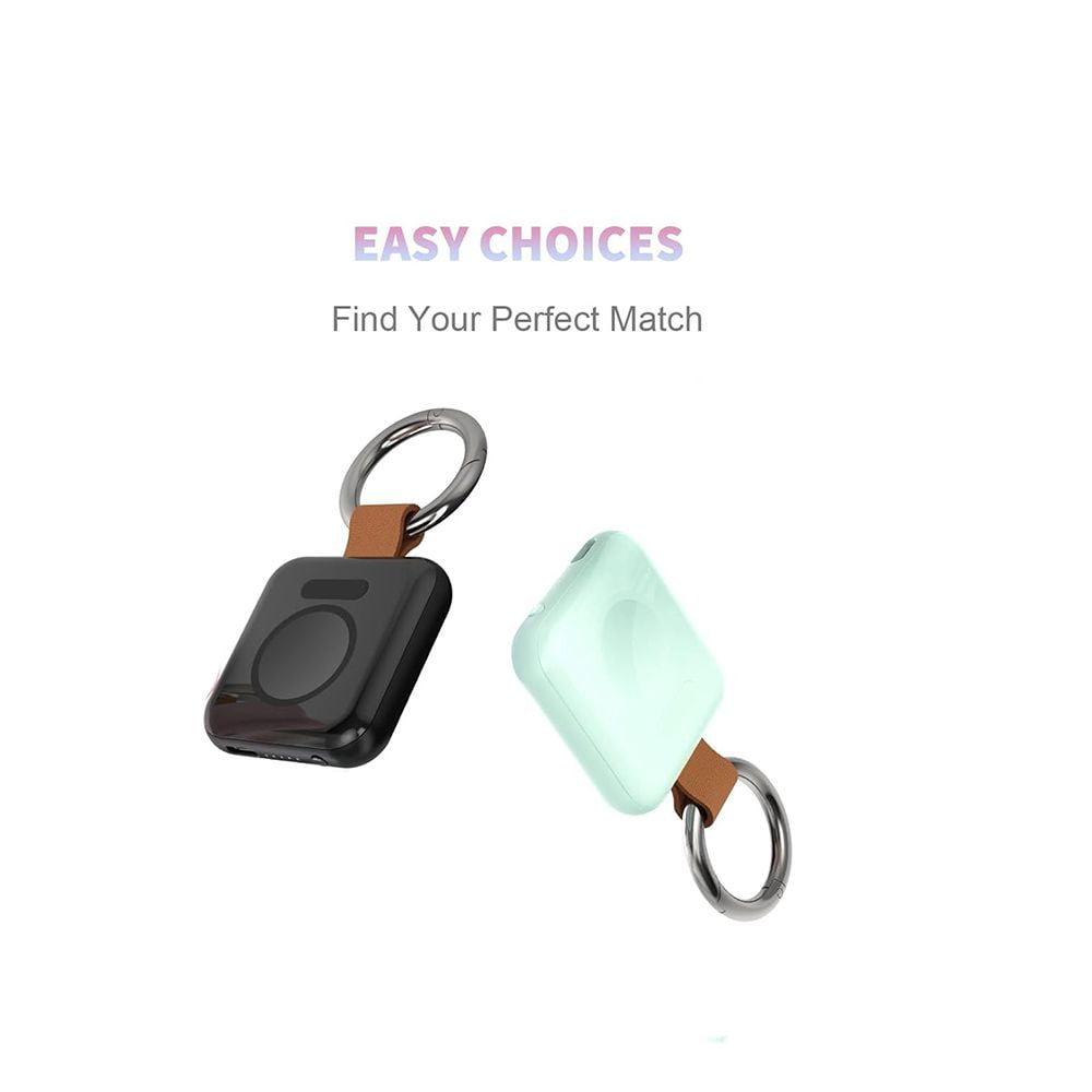 Portable Wireless Charger for Apple Watch 1200mAh, Compatible with Apple Watch Series 9/8/UItra/7/6/5/4/3/2/1SE(2GREEN)