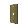 thumbnail image 2 of Deltana CPC4764U5 Switch Plate Cover 1 Cable Antique Brass, 2 of 2
