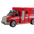 thumbnail image 6 of Vokodo Toy Ambulance Truck Friction Powered Rescue Vehicle Playsets with Lights and Sounds Transport Emergency Durable Car, 6 of 6
