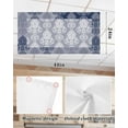 thumbnail image 7 of Fluorescent Light Covers for Ceiling Lights 2 Pack,Navy Blue Boho Magnetic Ceiling Light Covers 2x4 Feet for Classroom Office School,Vintage Floral Contemporary Art Overhead Drop Ceiling Light Shade, 7 of 7