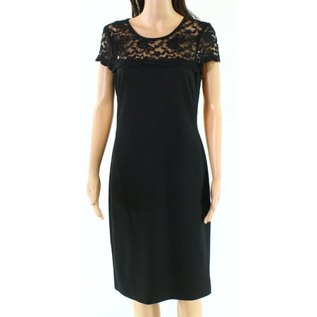 Connected Apparel - Connected Apparel NEW Black Womens Size 6 Lace ...