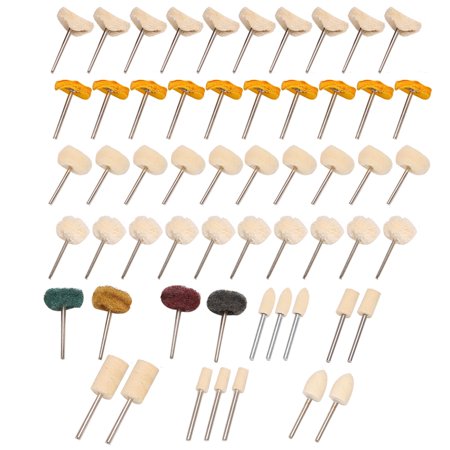 

66 Felt Polishing Discs Felt Polishing Accessory Set for Rotating Tools Power Tools Polishing Machines Hand Drills