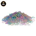 thumbnail image 1 of Paquete 500 Ligas Elásticas Gomas Para Cabello Niña Colores pastel, 1 of 4