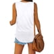 thumbnail image 4 of Camisetas sin mangas de verano para mujer con cuello en V y estampado de cola de milano sin mangas Pompotops lopia996011, 4 of 5