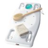 Carex Portable Bath Bench, Weight Capacity 300 lb-1 Each