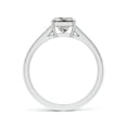 thumbnail image 2 of ANGARA Natural 1.05 Ct. Diamond Classic Engagement Ring in Sterling Silver for Women (Ring Size: 4), 2 of 10
