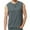 Dark Gray, variant on Nnhblu Tank Top Men Round Neck Sleeveless Pullover Sports Tshirts Shirts for Men Black XXL