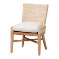 thumbnail image 3 of bali & pari Ridley Boho Dining Chair, White Wash, 3 of 10