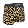 thumbnail image 3 of Disketp Leopard Print Men'S Boxer Briefs,Soft And Breathable Cotton Underwear With Comfortflex Waistband, 3 of 9