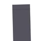 thumbnail image 5 of Cortinas opacas romanas para puertas laterales, puertas francesas para puertas de vidrio. gris oscuro, 5 of 6