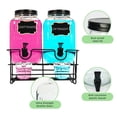 thumbnail image 4 of Dispensador de detergente para ropa Roetell, 2 juegos de 3,78 L con soporte, 4 of 6