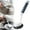D Scrubber A, variant on Long-Handle Stainless Steel Scrubber Brush, 10.2" x 2.4" Kitchen Cleaning Sponge With Handle, Rust-Resistant Metal Wool Scrubber For Pots, Pans & Dishes, Non-Slip Grip Cleaning Tool In Light Pink