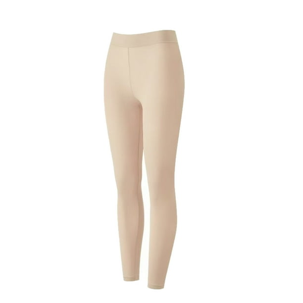Conjunto de ropa interior térmica de poliéster para mujer, ropa interior ajustada de color liso, a la moda de invierno, para mantener el calor