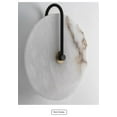 thumbnail image 3 of Nordic Simple Marble Moon Wall Sconces Light Fixture Indoor Lighting Home Bedroom Decor Modern Hotel Bedside Lamp, 3 of 9