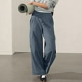 thumbnail image 6 of ShiShine Wide Leg Sweatpants for Women High Waisted Joggers Casua Pants with Pockets, 6 of 7