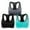 Three colors, variant on Rirool 3-Pack Women's Racerback Sports Bras, High-Impact Workout Yoga Gym Activewear Fitness Bra XXL