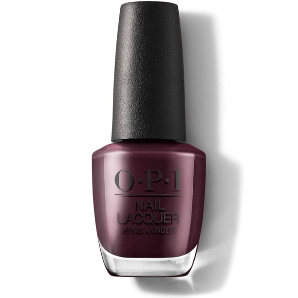 Esmalte de uñas OPI, laca de uñas gratuita, vino, rojo oscuro