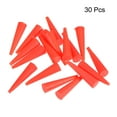 thumbnail image 3 of Uxcell 2mm to 6mm Solid Silicone Rubber Tapered Plug Red for Powder Coating, Painting,30 Pack, 3 of 5