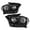 Black Clear, variant on FOR 2011 2012 2013 DODGE DURANGO HALOGEN HEADLIGHTS BLACK HOUSING HEADLAMPS 2PC