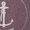 Dusty Purple, variant on E by Design Gone Forever Overboard Nautical Indoor/Outdoor Rug - Dusty Smoke - 2 x 3 ft.