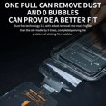 thumbnail image 3 of 4Pcs HD Oleophobic Coating Dust Free Installation Screen Protector for iPhone 13 11 12 14 15 Pro Max X XS MAX Tempered Glass, 3 of 6