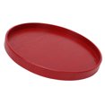 thumbnail image 2 of Wood Serving Tray, Round Serving Plate Fruit Plate  For Cafe For Home For Party For Restaurant 27cm, 2 of 8