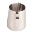 thumbnail image 4 of Durable Frothing Cup, Milk Pitcher, Clear Measurement Scale Ergonomic Handle Dripless  Restraunt For Office Home Cafe 350ml, 4 of 8
