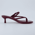 thumbnail image 4 of Cushionaire Women's Madrid Strappy Kitten Heel Sandals +Memory Foam, Wide Widths Available, 4 of 6