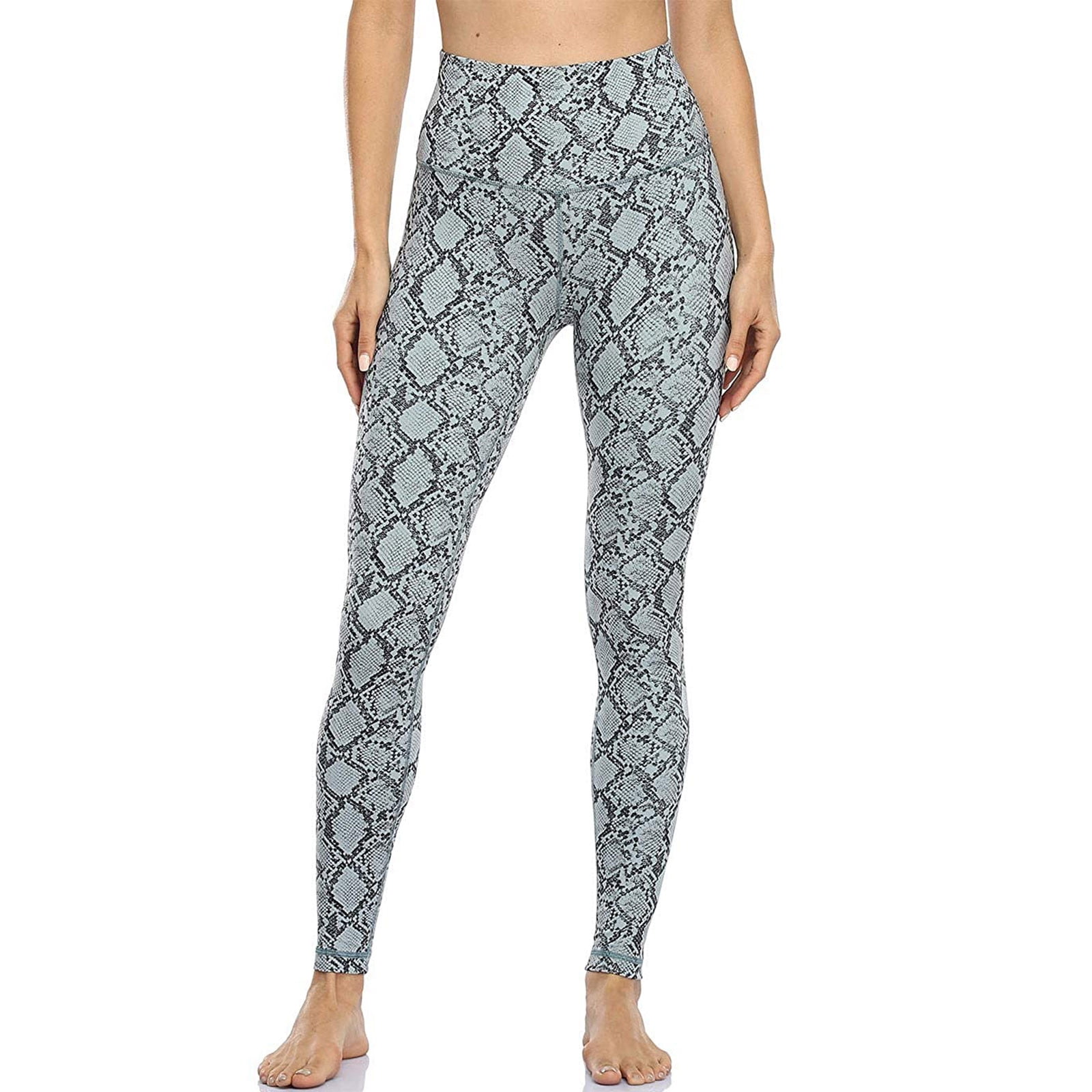 Puntoco Women'S Clearance Yoga Pants High Waist Printed Tight Fitness